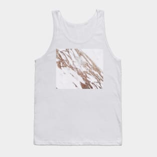 Bronze golden marble Tank Top